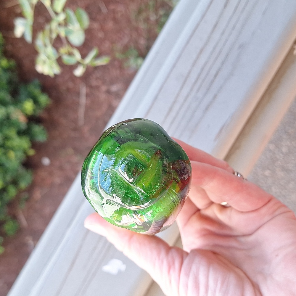 Vintage Murano Art Glass Corn On The Cob Handmade Hand Blown Artisan Farmhouse - Picture 5 of 5